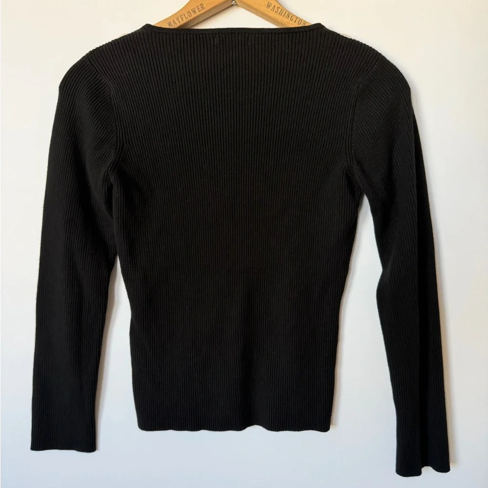 Un1Deux2Trois3 Long Sleeve Ribbed Shirt - Picture 3 of 7